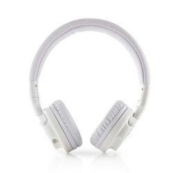 casti multimedia 1.2m alb, 3.5mm, nedis