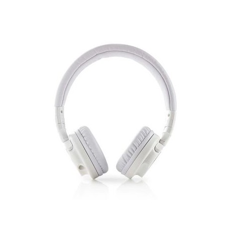 casti multimedia 1.2m alb, 3.5mm, nedis