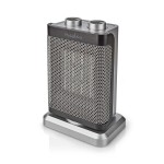 aeroterma ceramica nedis, 1000 / 1500w, 2 setari de caldura, termostat reglabil, rotire automata, gri aeroterma ceramica nedis, 1000 / 1500w, 2 setari de caldura, termostat reglabil, rotire automata, gri