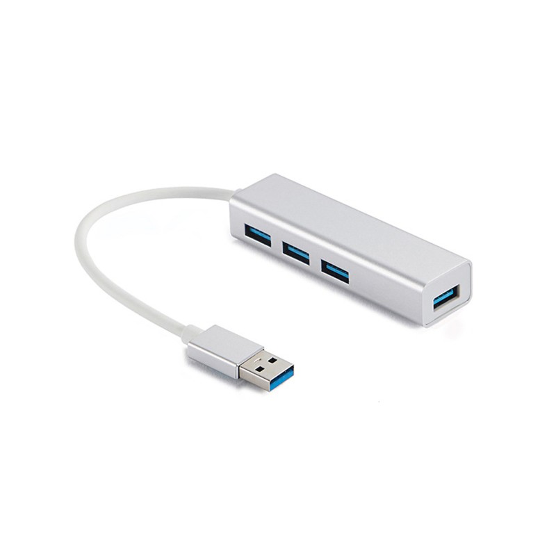 hub usb 3.0 sandberg 333-88 saver, 4 porturi, argintiu