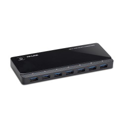 hub usb 3.0 extern cu 7 porturi si 2 de incarcare, tp-link