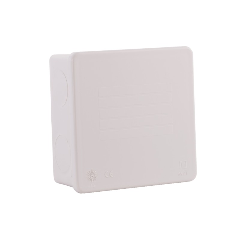 doza derivatie solera 615c, fara conuri, laturi simple, aparenta, 110x110x50 mm, set 5 bucati