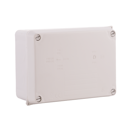 doza derivatie solera 816, fara conuri, laturi simple, aparenta, 160x120x71 mm, set 4 bucati