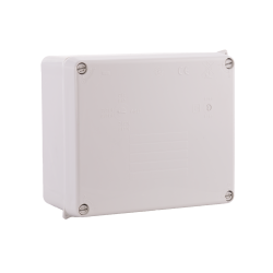 doza derivatie solera 817, fara conuri, laturi simple, aparenta, 165x145x84 mm