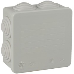 doza derivatie solera 604, aparenta, 7 intrari, o20, 90x90x40 mm, set 6 bucati