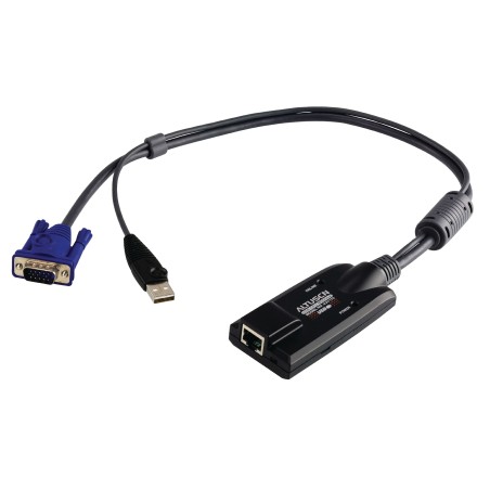adaptor usb/vga - cat 5e/6 kvm, aten