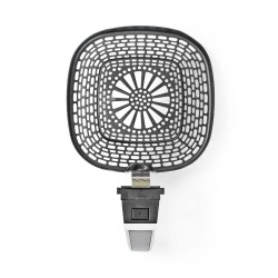 tigaie tip gratar pentru friteuza cu aer cald nedis, 19 x 19.5 cm