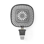 tigaie tip gratar pentru friteuza cu aer cald nedis, 19 x 19.5 cm tigaie tip gratar pentru friteuza cu aer cald nedis, 19 x 19.5 cm