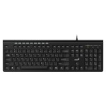 tastatura cu fir genius slimstar 230, 104 taste, usb, negru