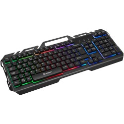 tastatura gaming sandberg 640-15 ironstorm, usb, taste uk iluminate