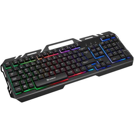 tastatura gaming sandberg 640-15 ironstorm, usb, taste uk iluminate