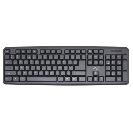 tastatura usb well ku001 neagra