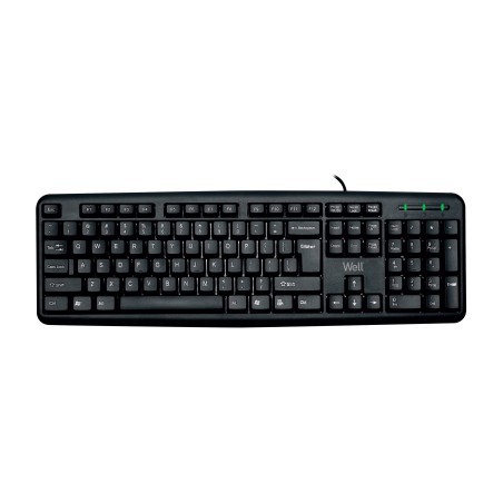 tastatura usb well ku002 negru