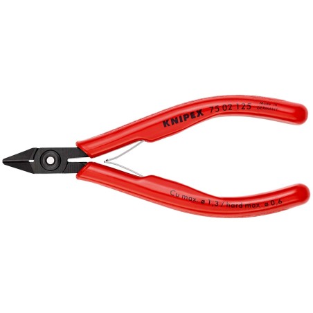 cleste de taiat, cu cioc mic subtire, 125 mm, knipex
