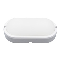 aplica exterior cu led oval 12w 18cm 4000k, well