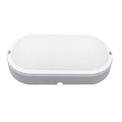aplica exterior cu led oval 12w 18cm 4000k, well