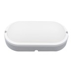 aplica exterior cu led oval 12w 18cm 4000k, well