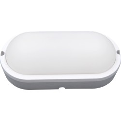 aplica exterior cu led oval 18w 20cm 4000k, well