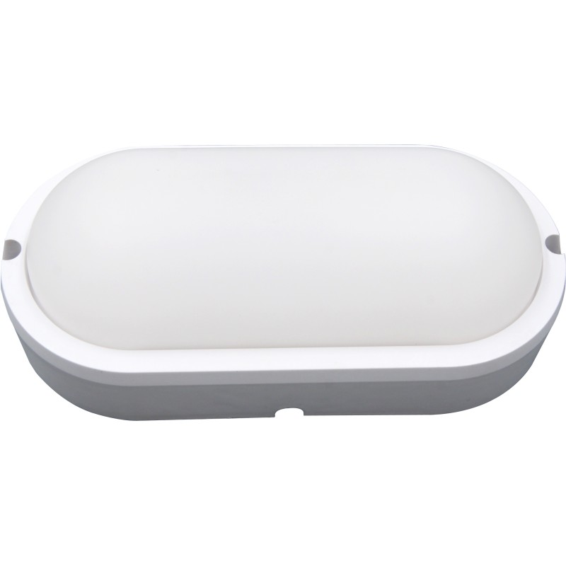 aplica exterior cu led oval 18w 20cm 4000k, well