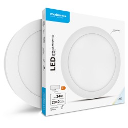 plafoniera led 24w 295mm 6000k 2040lm modee