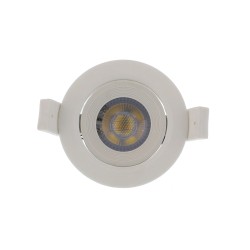 spot led incastrabil rotund mobil 3w 60mm 6500k, well
