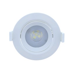 spot led incastrabil rotund mobil 5w 75mm 6500k, well