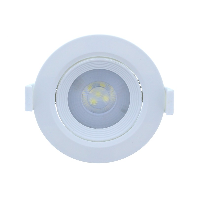 spot led incastrabil rotund mobil 5w 75mm 6500k, well