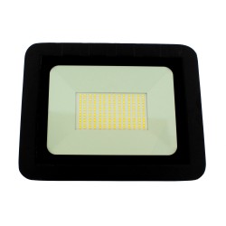 proiector led 100w 9000lm ip65 4000k negru, well