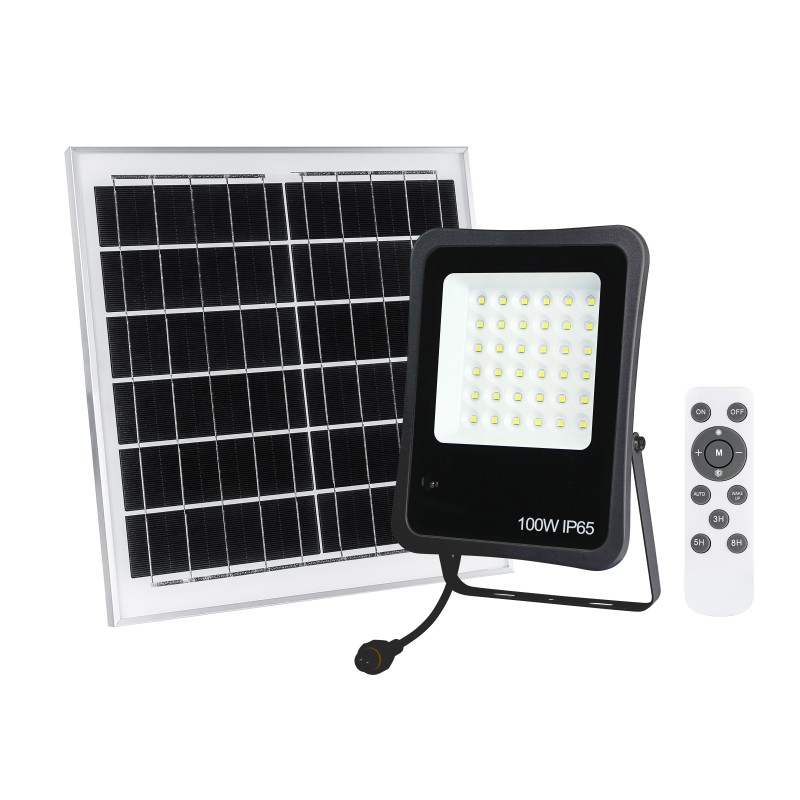 proiector solar well 100w, panou solar 15w, senzor de miscare cu microunde, lumina rece proiector solar well 100w, panou solar 15w, senzor de miscare cu microunde, lumina rece