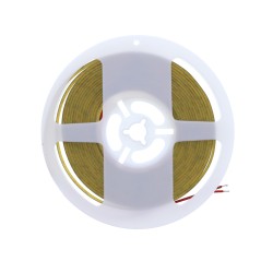 banda led cob lumina calda 3000k 24v 302led/m 10w/m ip20 5m well