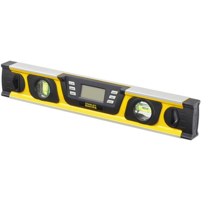 nivela cu display digital, cu 2 indicatori, din aluminiu, 400 mm, 0-42-063 stanley