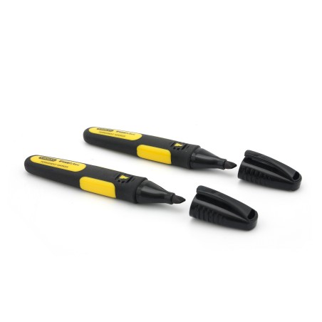 set marker permanent negru 2buc, 0-47-314 stanley
