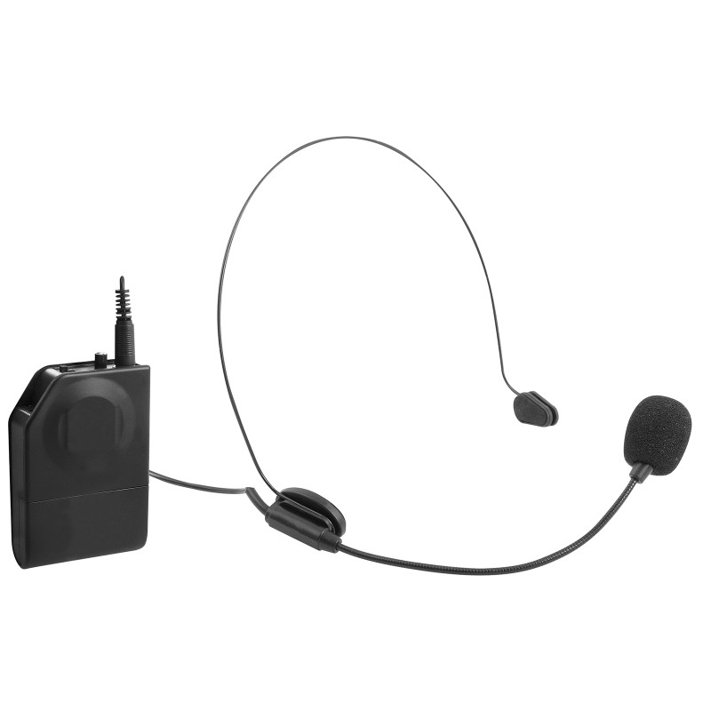 microfon wireless, cu clip, vhf, em 408 r, trevi