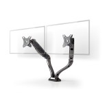 suport birou 2 monitoare 10-32", nedis