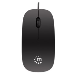 mouse optic usb 1000dpi negru 177658 manhattan