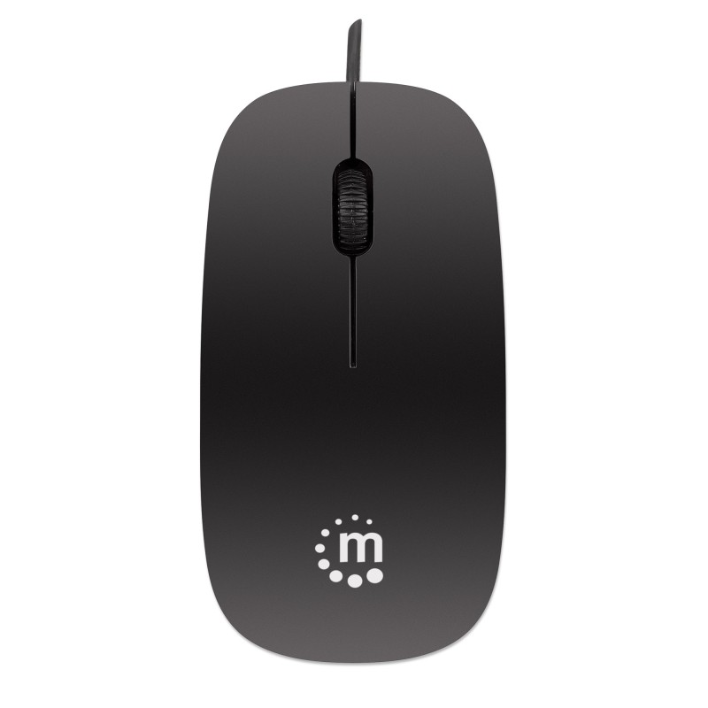 mouse optic usb 1000dpi negru 177658 manhattan
