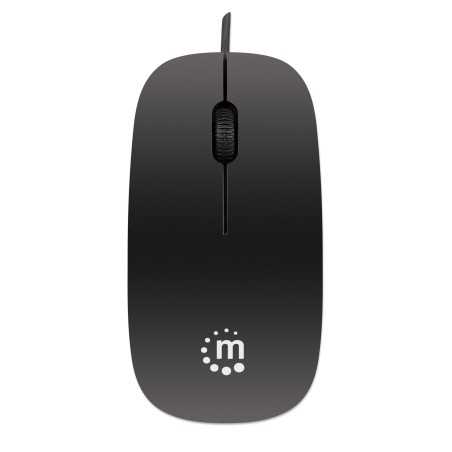 mouse optic usb 1000dpi negru 177658 manhattan