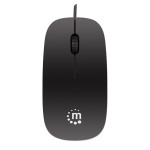 mouse optic usb 1000dpi negru 177658 manhattan