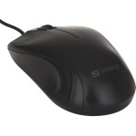 mouse optic sandberg 631-01, 1200dpi, usb, negru