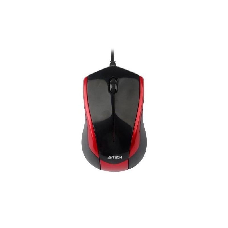 mouse optic usb rosu/negru n-400-2 a4tech
