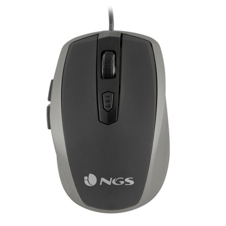mouse optic usb 800/1600dpi argintiu, ngs