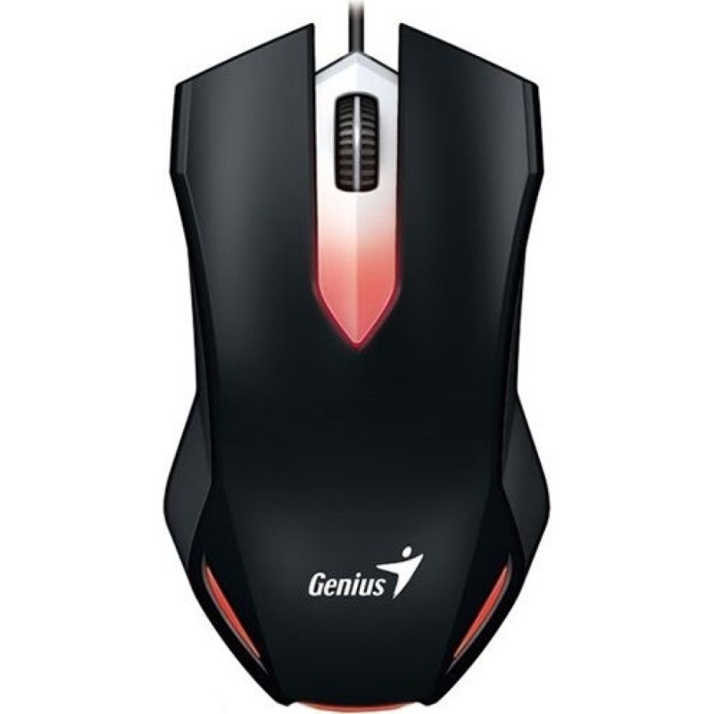 mouse gaming cu fir genius x-g200, 1000dpi, usb, negru