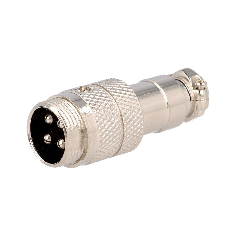Conectori, Mufă pentru microfoane tată PIN: 4 pe cablu drept -1, dioda.ro