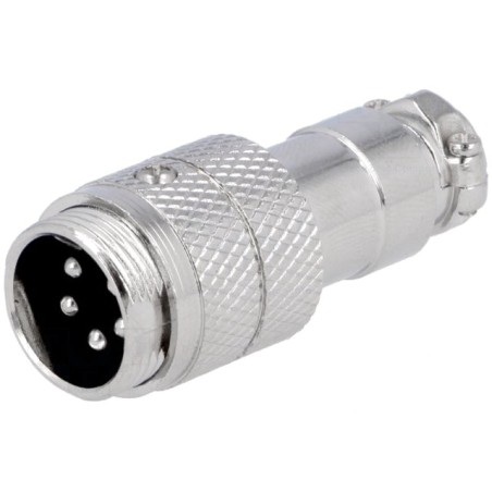 Conectori, Mufă pentru microfoane tată PIN: 5 pe cablu drept -1, dioda.ro