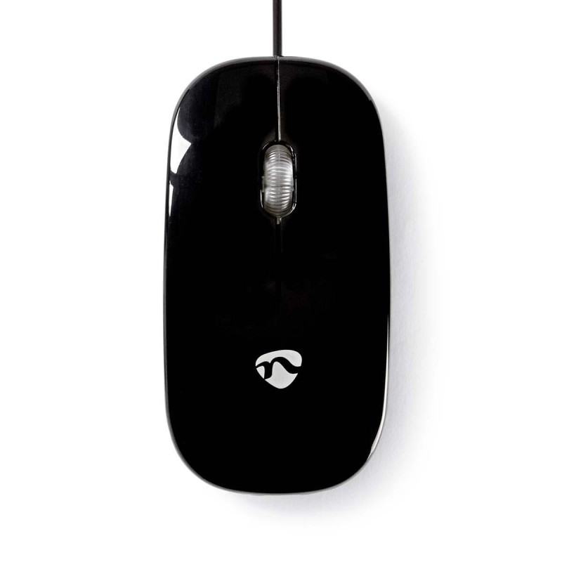 mouse cu fir nedis, 1000 dpi, 3 butoane, negru mouse cu fir nedis, 1000 dpi, 3 butoane, negru