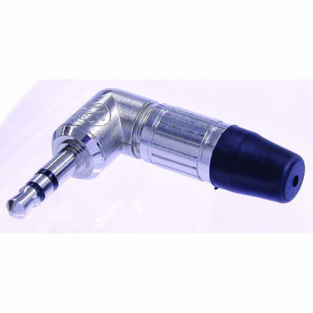 conector jack 3.5mm stereo tata  in unghi de 90 grade, neutrik