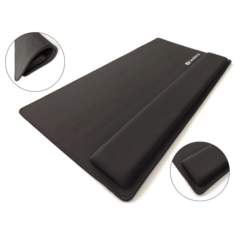 mouse pad ergonomic xxl pro sandberg 520-35, negru