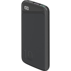 acumulator extern, 10000 mah, usb-c, pd, qc 3.0, goobay