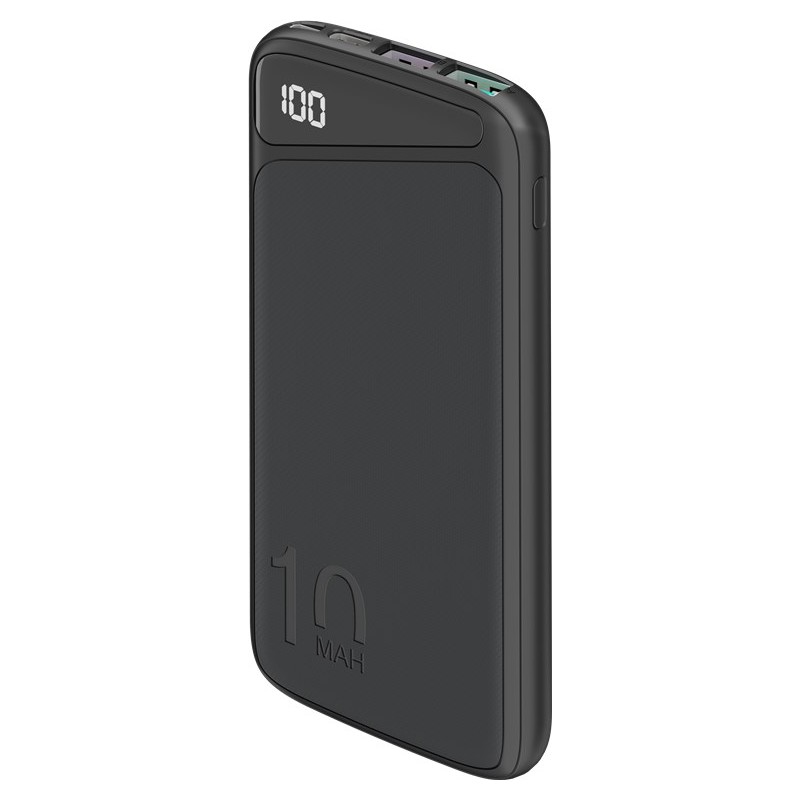 acumulator extern, 10000 mah, usb-c, pd, qc 3.0, goobay