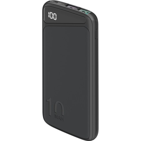 acumulator extern, 10000 mah, usb-c, pd, qc 3.0, goobay